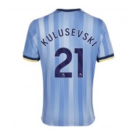 Maglia Calcio Tottenham Hotspur Dejan Kulusevski #21 Seconda Divisa 2024-25 Manica Corta